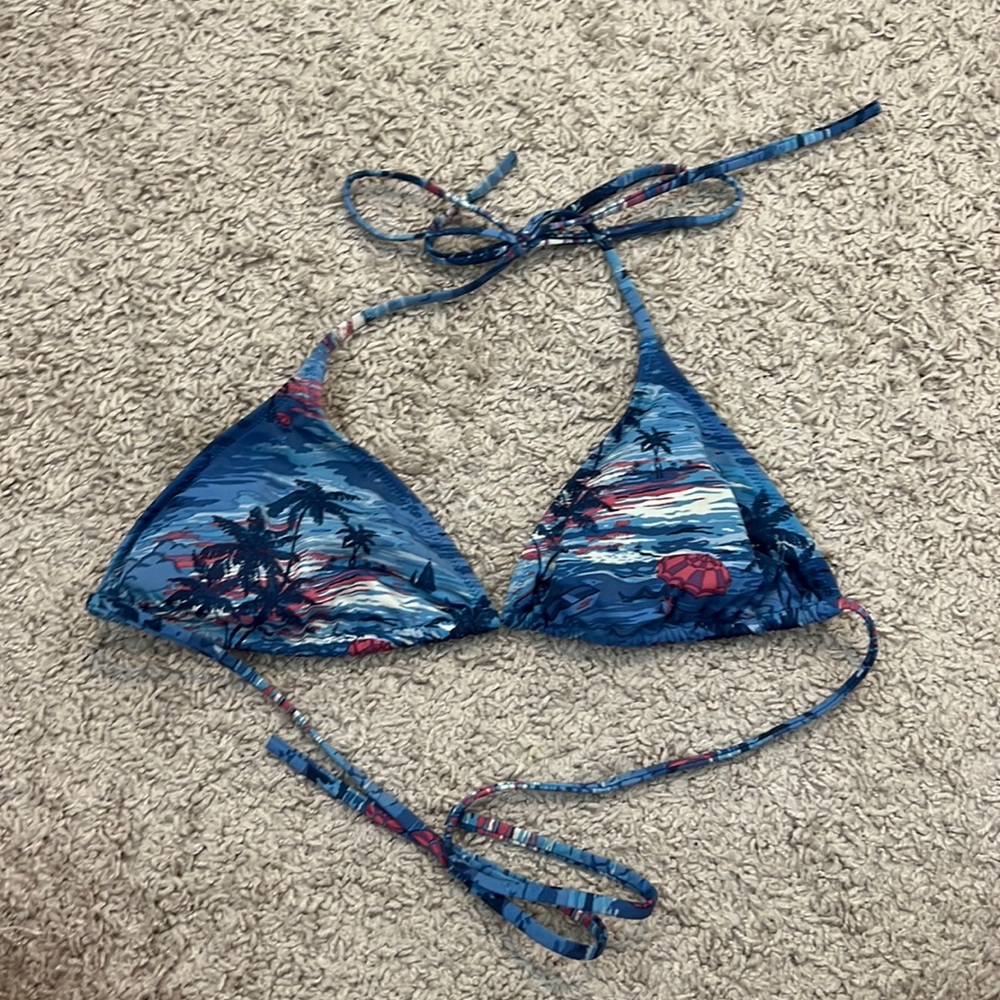 J Crew Triangle Bikini Top